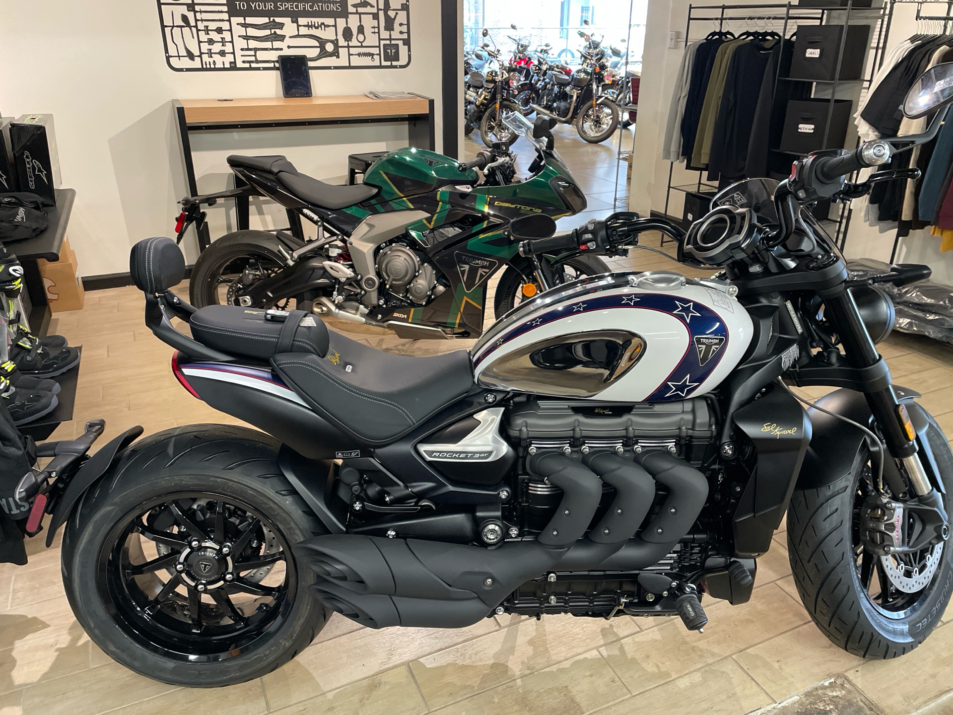 New 2025 Triumph Rocket 3 Storm GT Evel Knievel Limited Edition