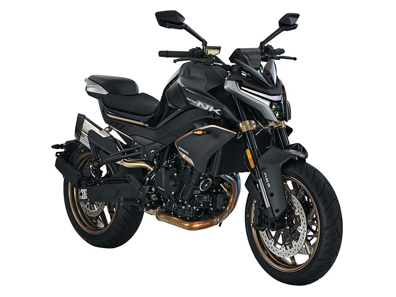 New 2024 CFMOTO 800NK | Motorcycles in Bismarck ND | Nebula Black