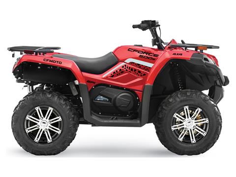 New 2021 CFMOTO CForce 500 EPS | ATVs in Bismarck ND | Red