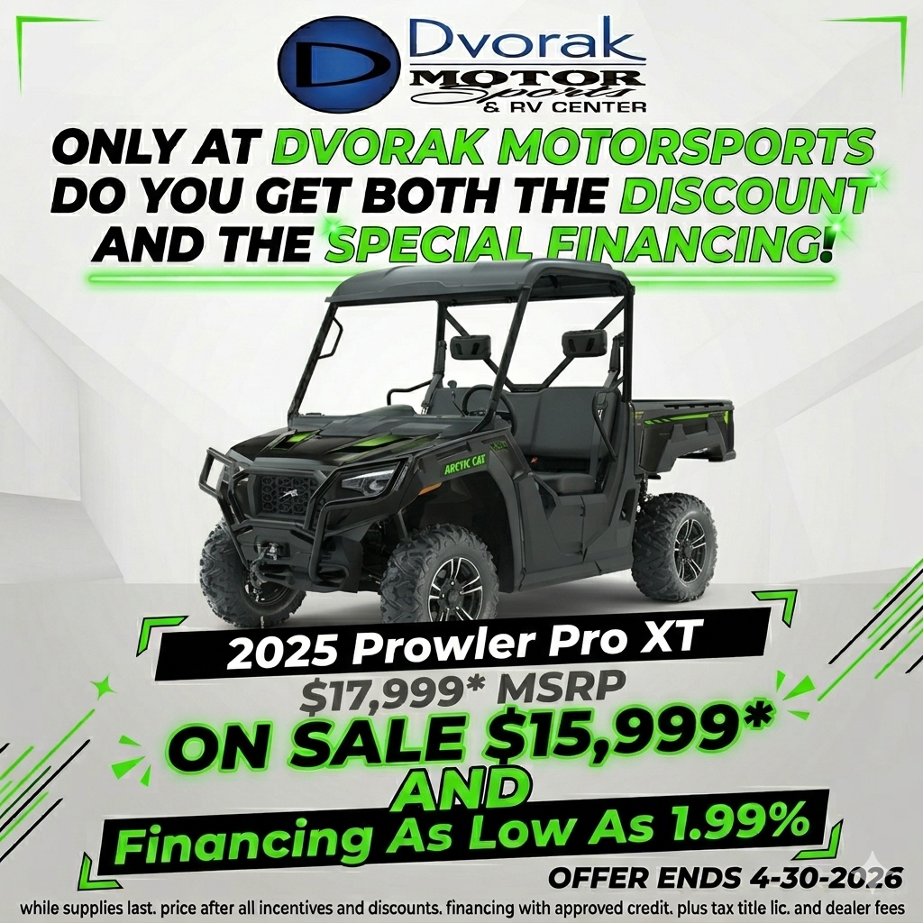 New 2025 Arctic Cat Prowler XT | Utility Vehicles in Bismarck ND