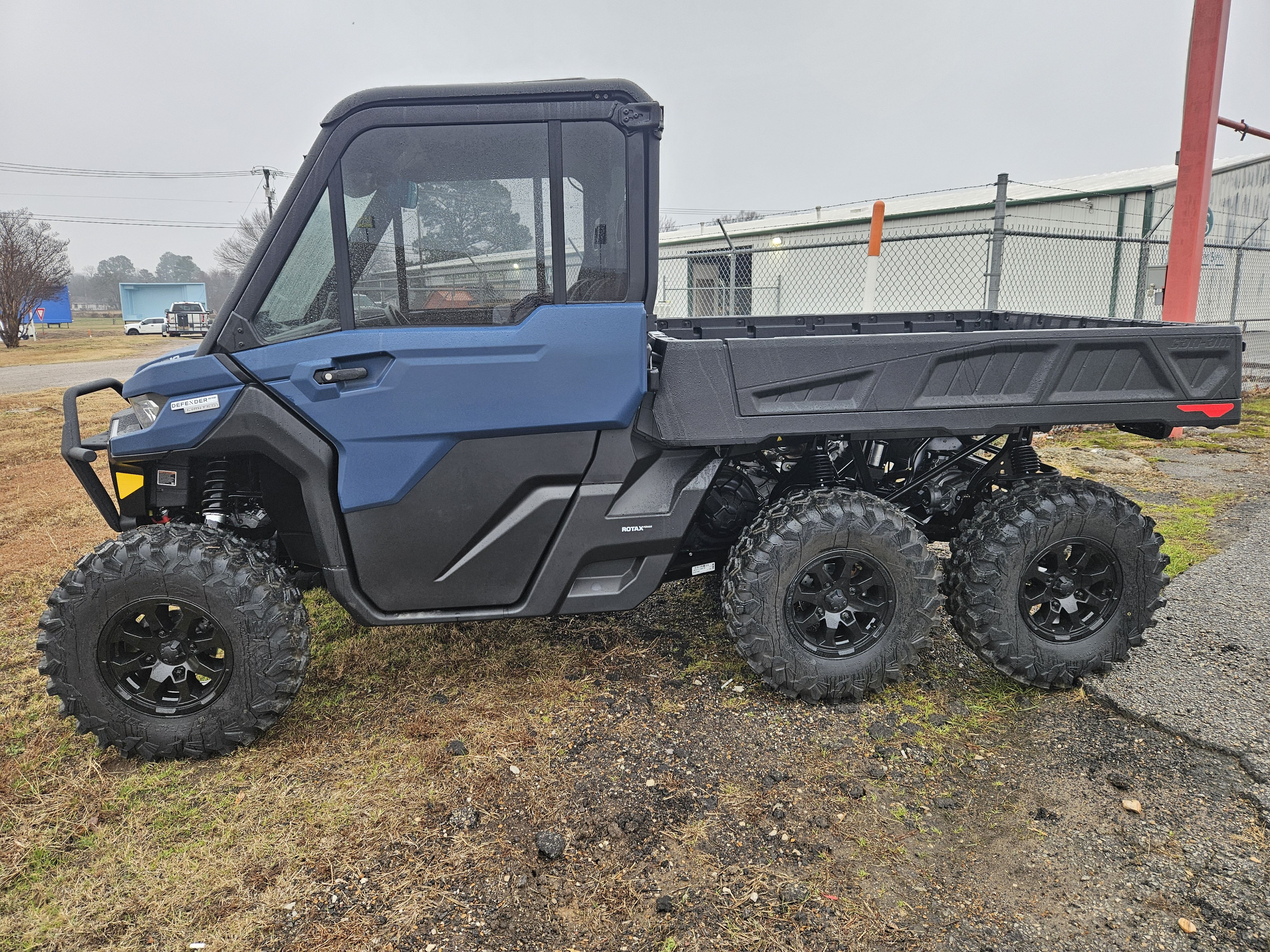New 2026 Can-Am Defender 6x6 Limited Dusty Navy | Utility Vehicles