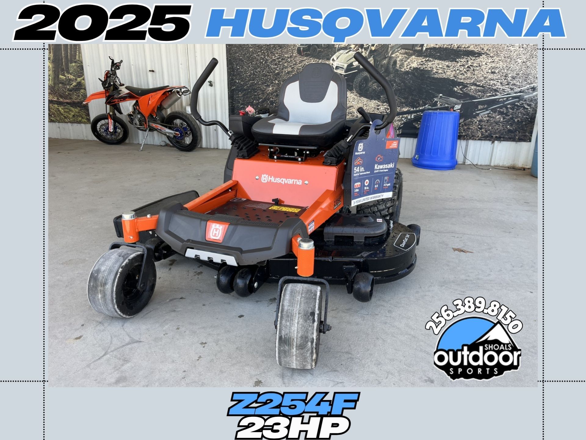 2025 Husqvarna Z254F 23HP