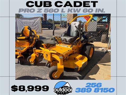 New 2022 Cub Cadet Pro Z 560 L KW 60 in. Kawasaki FX850V 27 hp