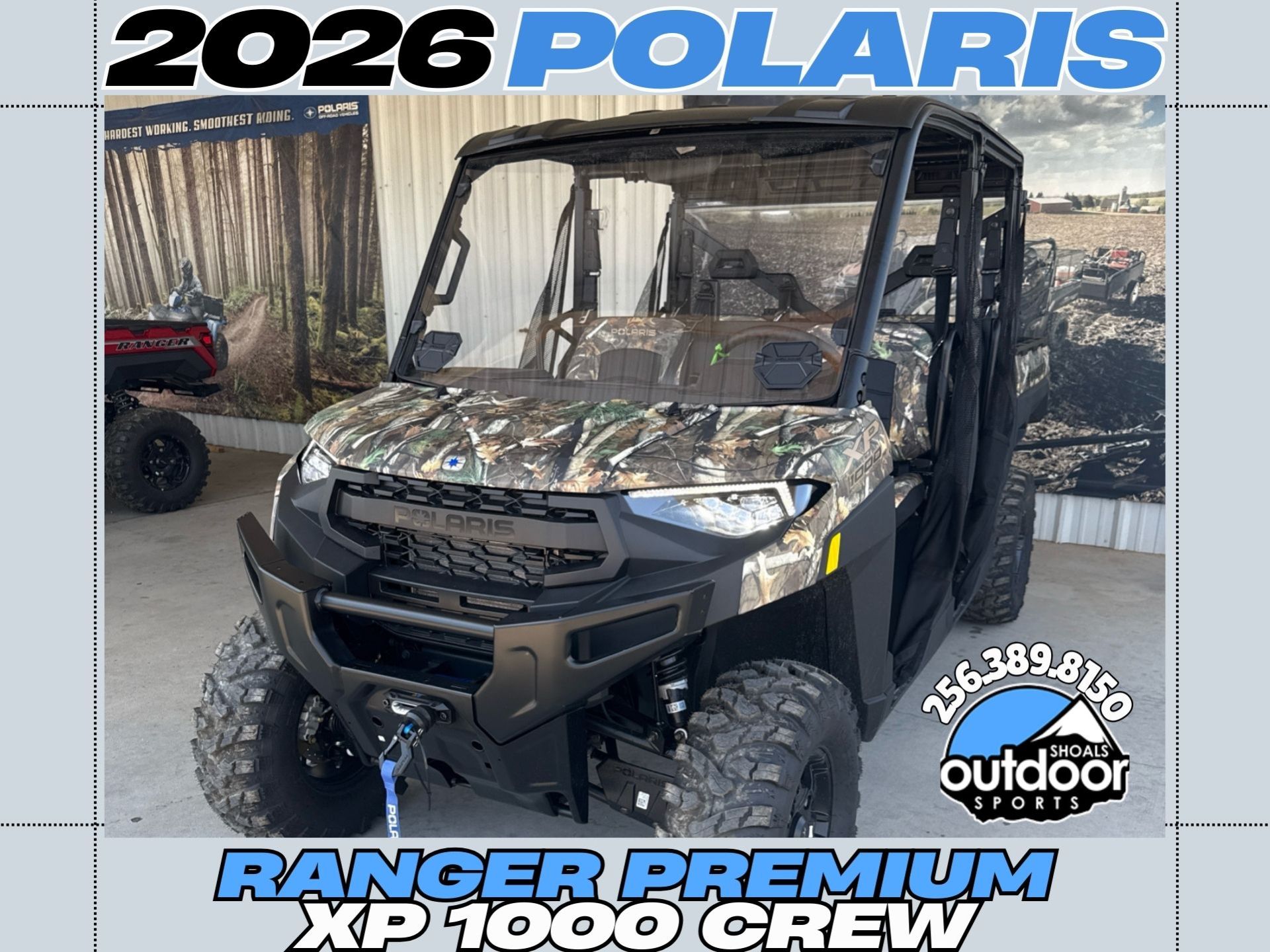 2026 Polaris Ranger Crew XP 1000 Premium