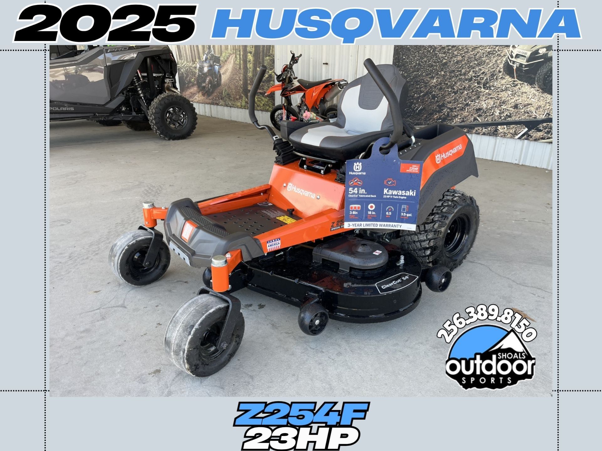 2025 Husqvarna Z254F 23HP