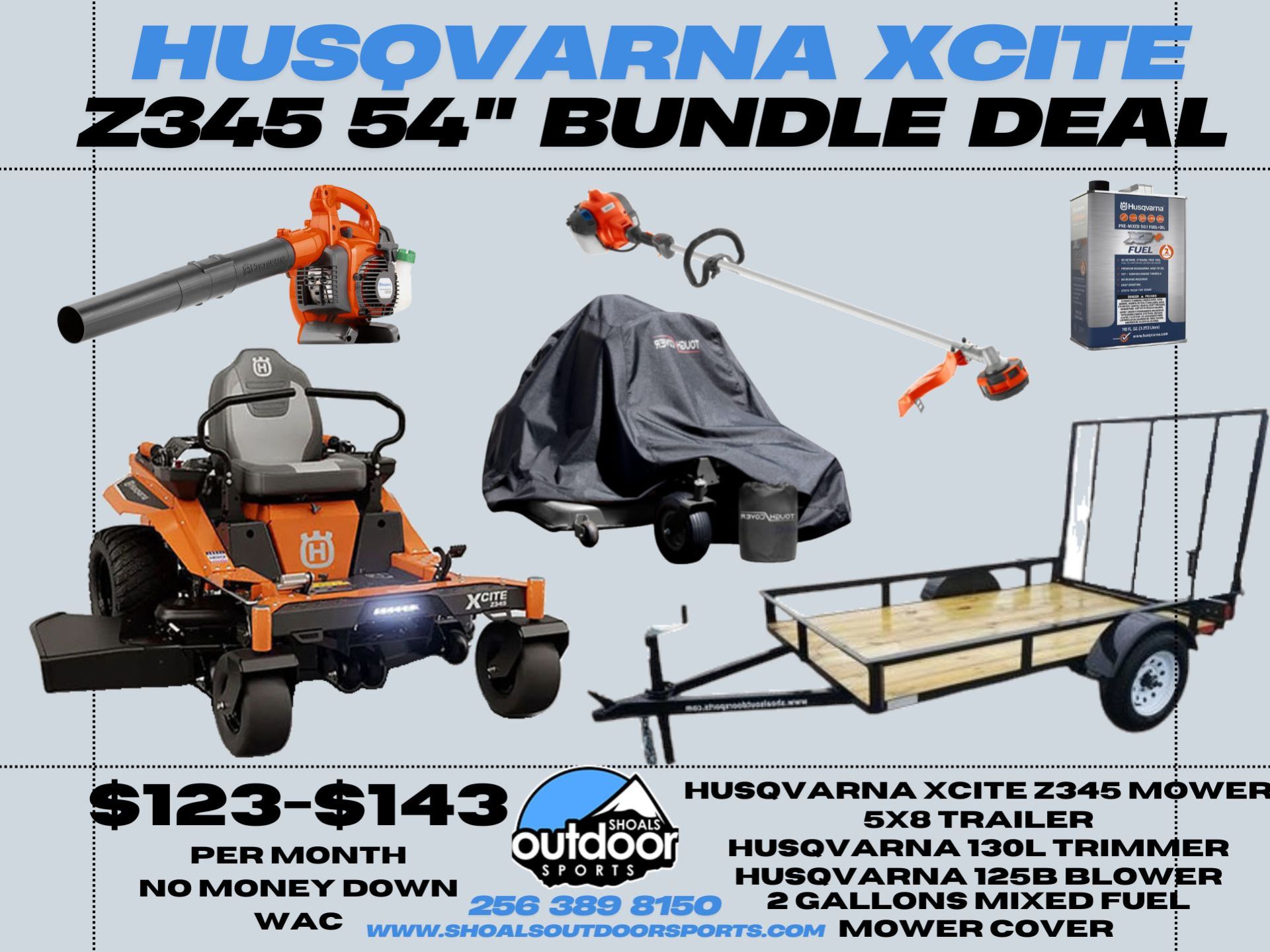 New 2024 Husqvarna Xcite Z345 54 Kohler 7000 Series 24 hp