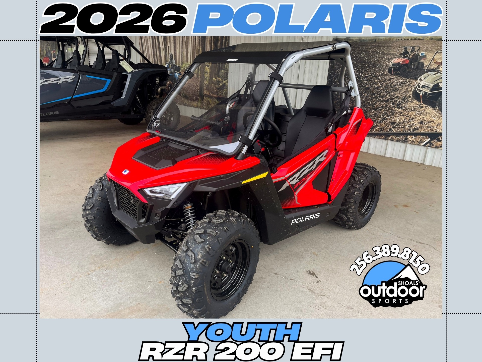 2026 Polaris RZR 200 EFI 1