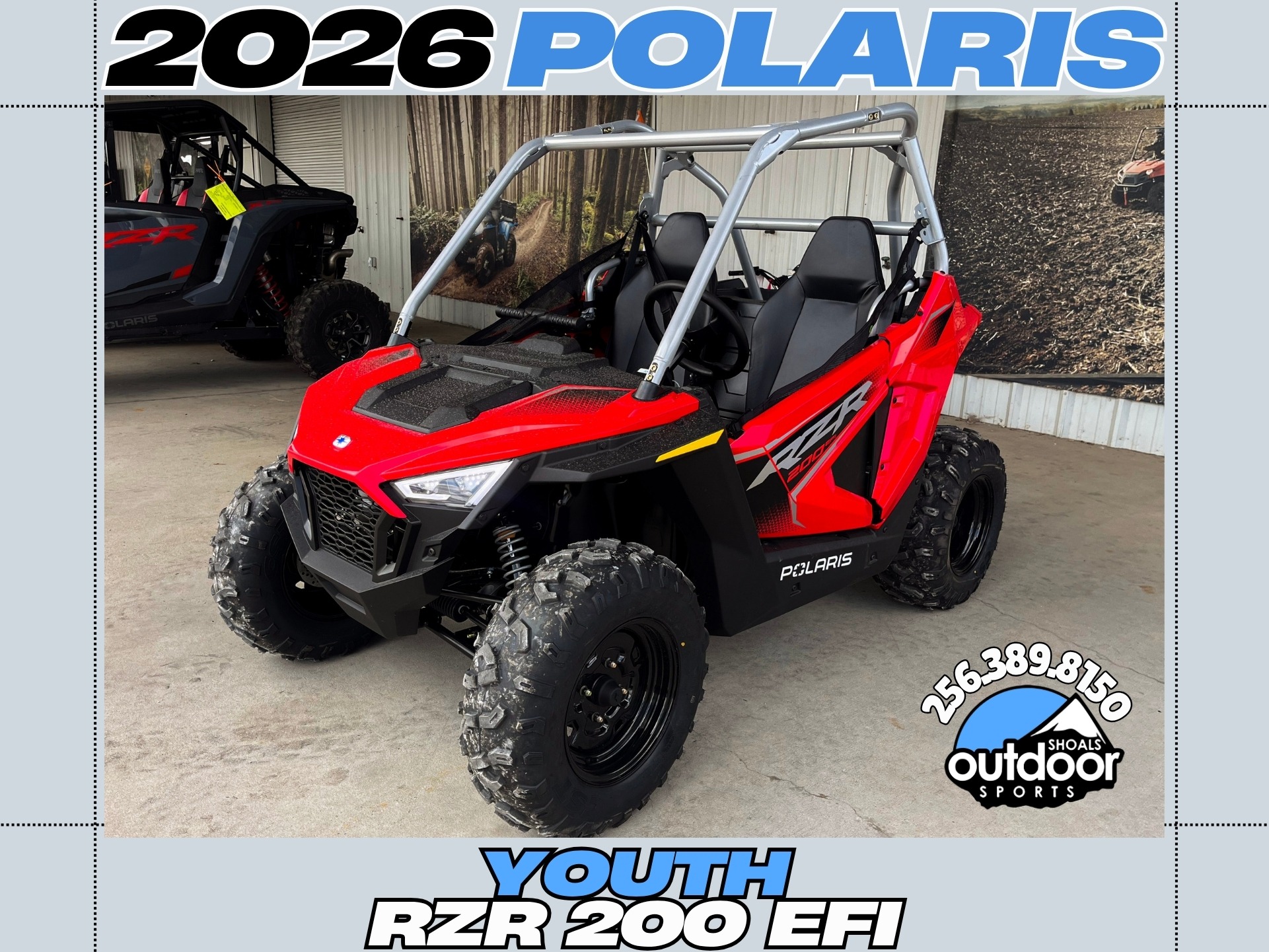 2026 Polaris RZR 200 EFI 1