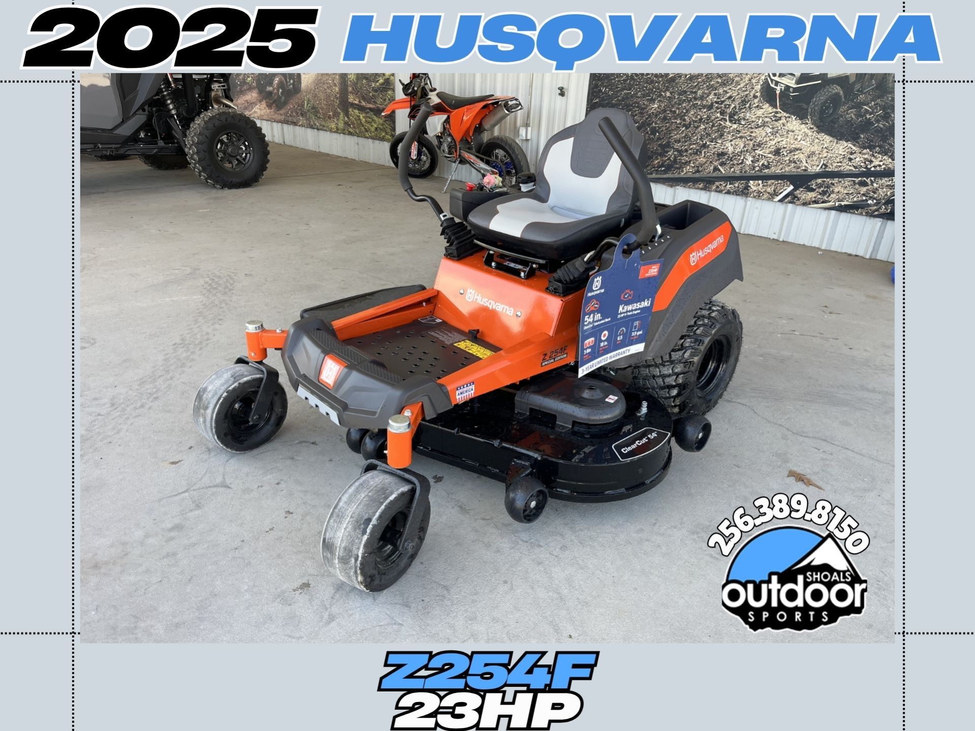 2025 Husqvarna Z254F 23HP