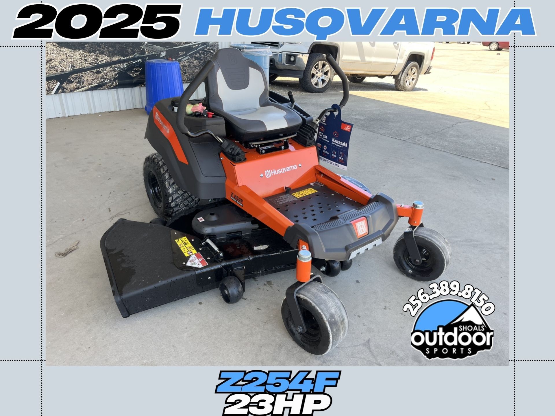 2025 Husqvarna Z254F 23HP