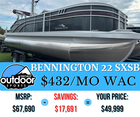 New 2023 Bennington 22 SX SWINGBACK, Tuscumbia AL | Specs, Price