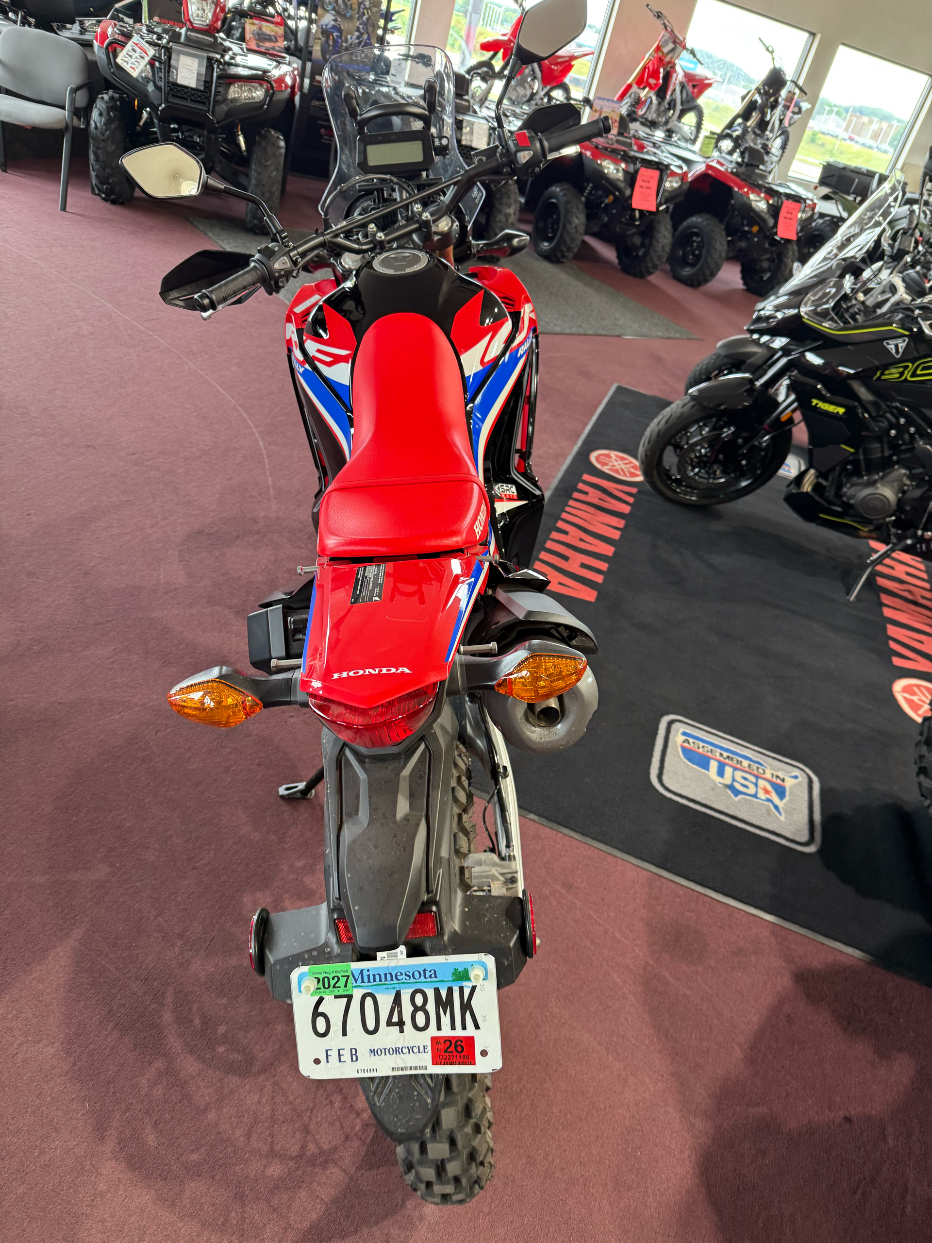 2024 Honda CRF300L Rally in Belle Plaine, Minnesota - Photo 2