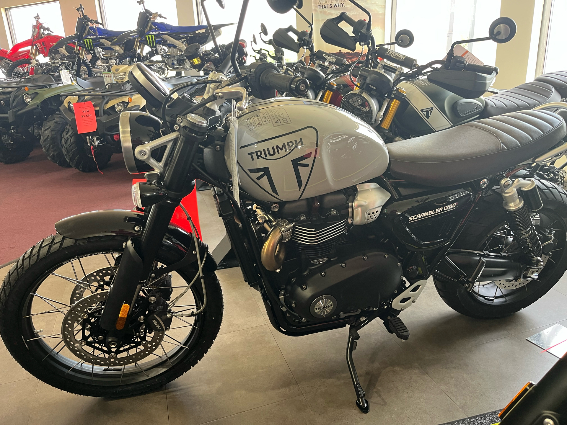 2024 Triumph Scrambler 1200 X in Belle Plaine, Minnesota - Photo 12