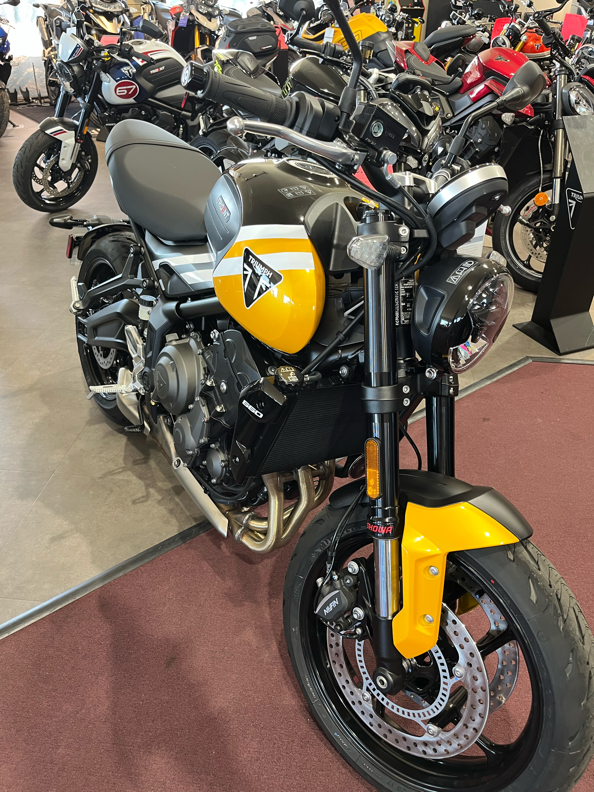 2025 Triumph Trident 660 in Belle Plaine, Minnesota - Photo 4
