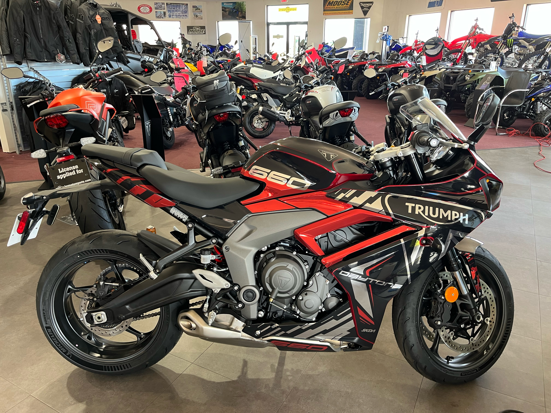 2025 Triumph Daytona 660 in Belle Plaine, Minnesota - Photo 1