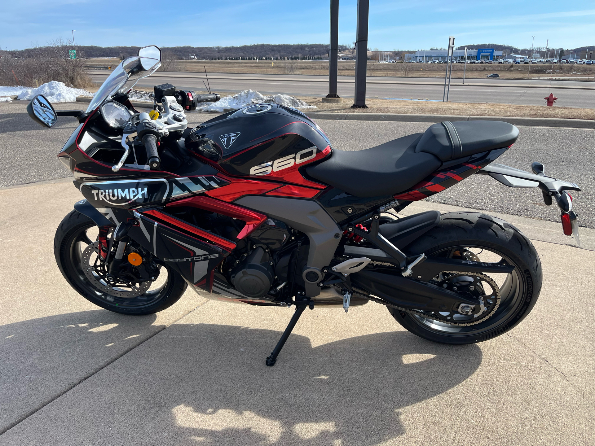 2025 Triumph Daytona 660 in Belle Plaine, Minnesota - Photo 9