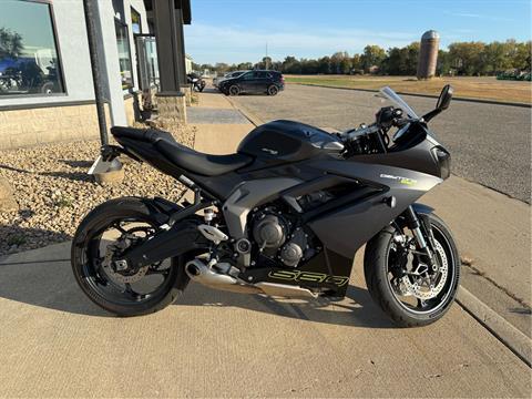 2025 Triumph Daytona 660 in Belle Plaine, Minnesota