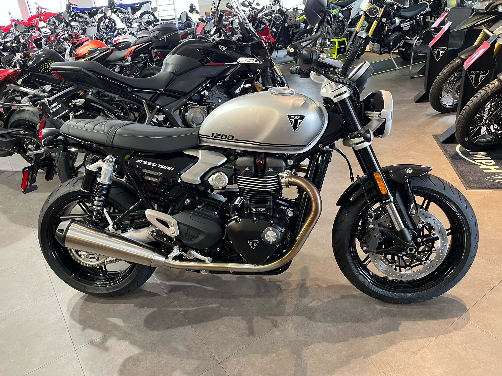 2025 Triumph Speed Twin 1200 in Belle Plaine, Minnesota - Photo 1