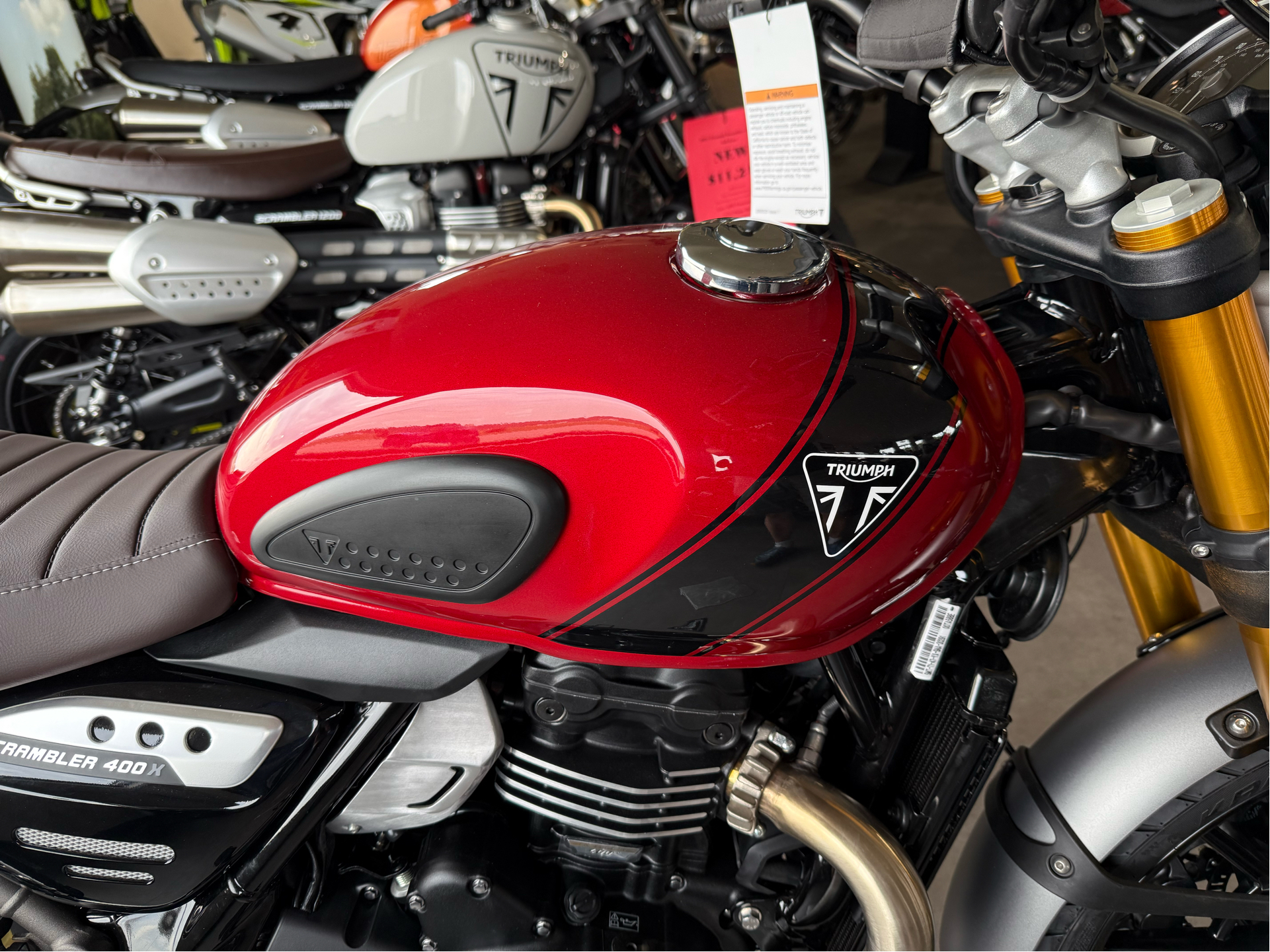 2025 Triumph Scrambler 400 X in Belle Plaine, Minnesota - Photo 2
