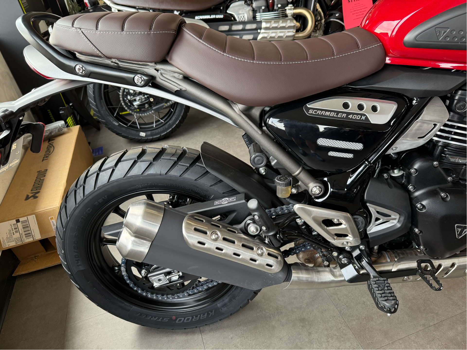 2025 Triumph Scrambler 400 X in Belle Plaine, Minnesota - Photo 15
