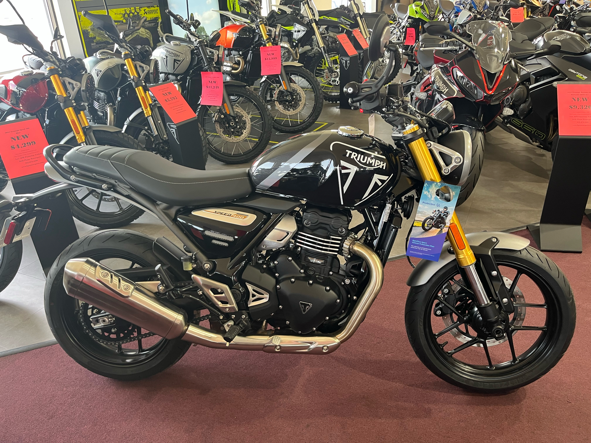 2025 Triumph Speed 400 in Belle Plaine, Minnesota - Photo 1