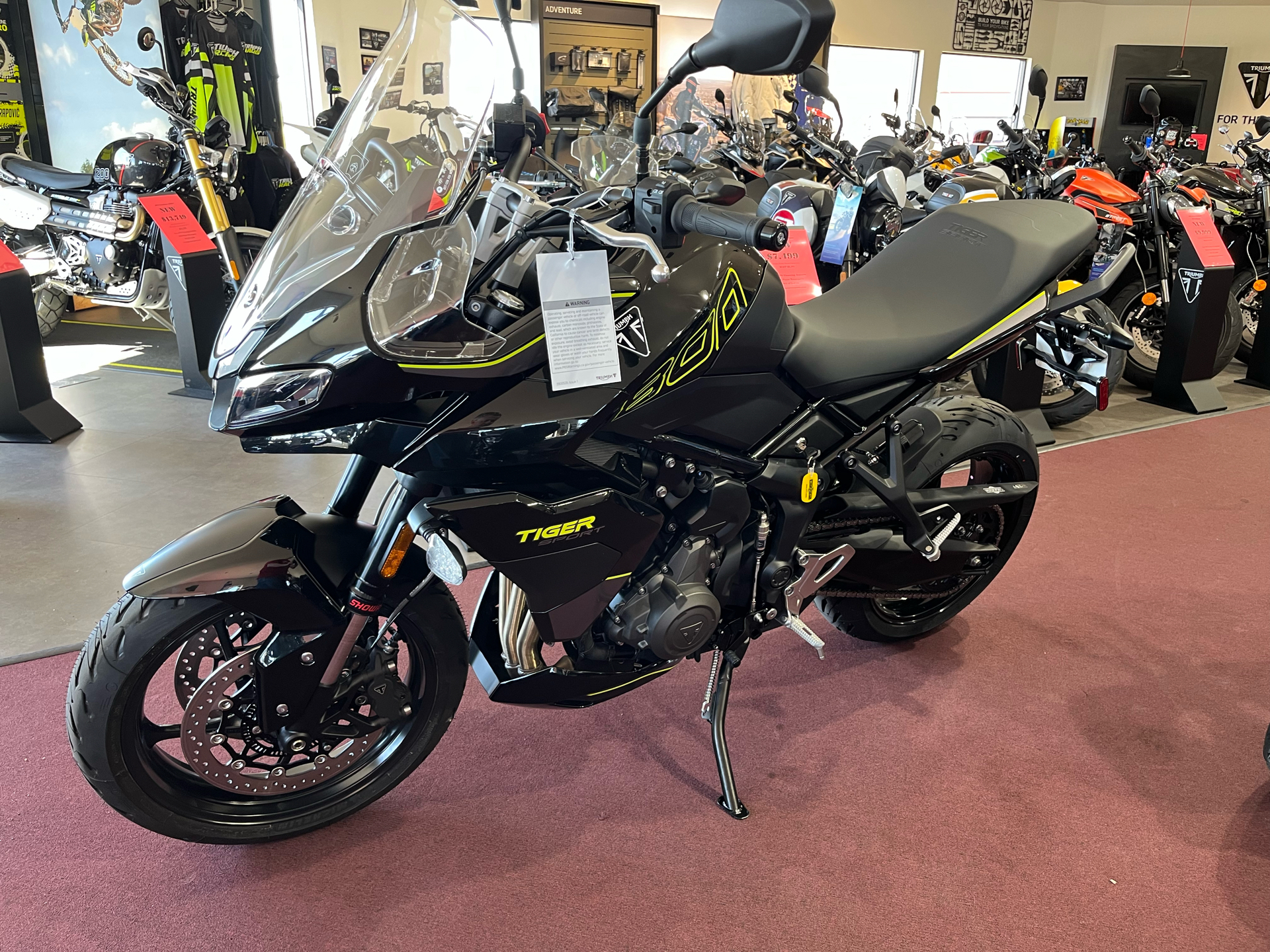 2025 Triumph Tiger Sport 800 in Belle Plaine, Minnesota - Photo 7