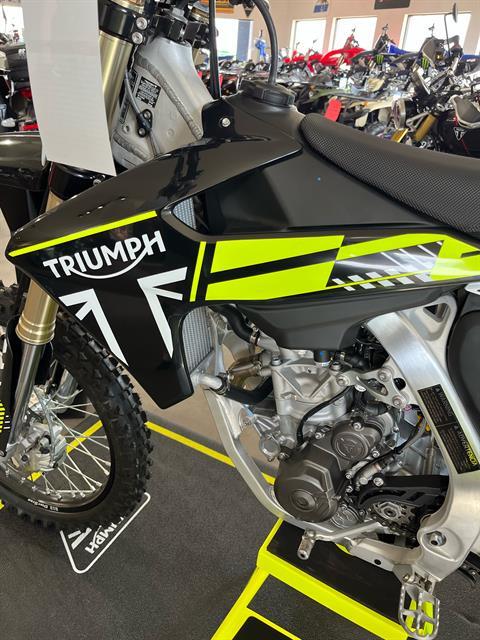 2025 Triumph TF 250-X in Belle Plaine, Minnesota - Photo 8
