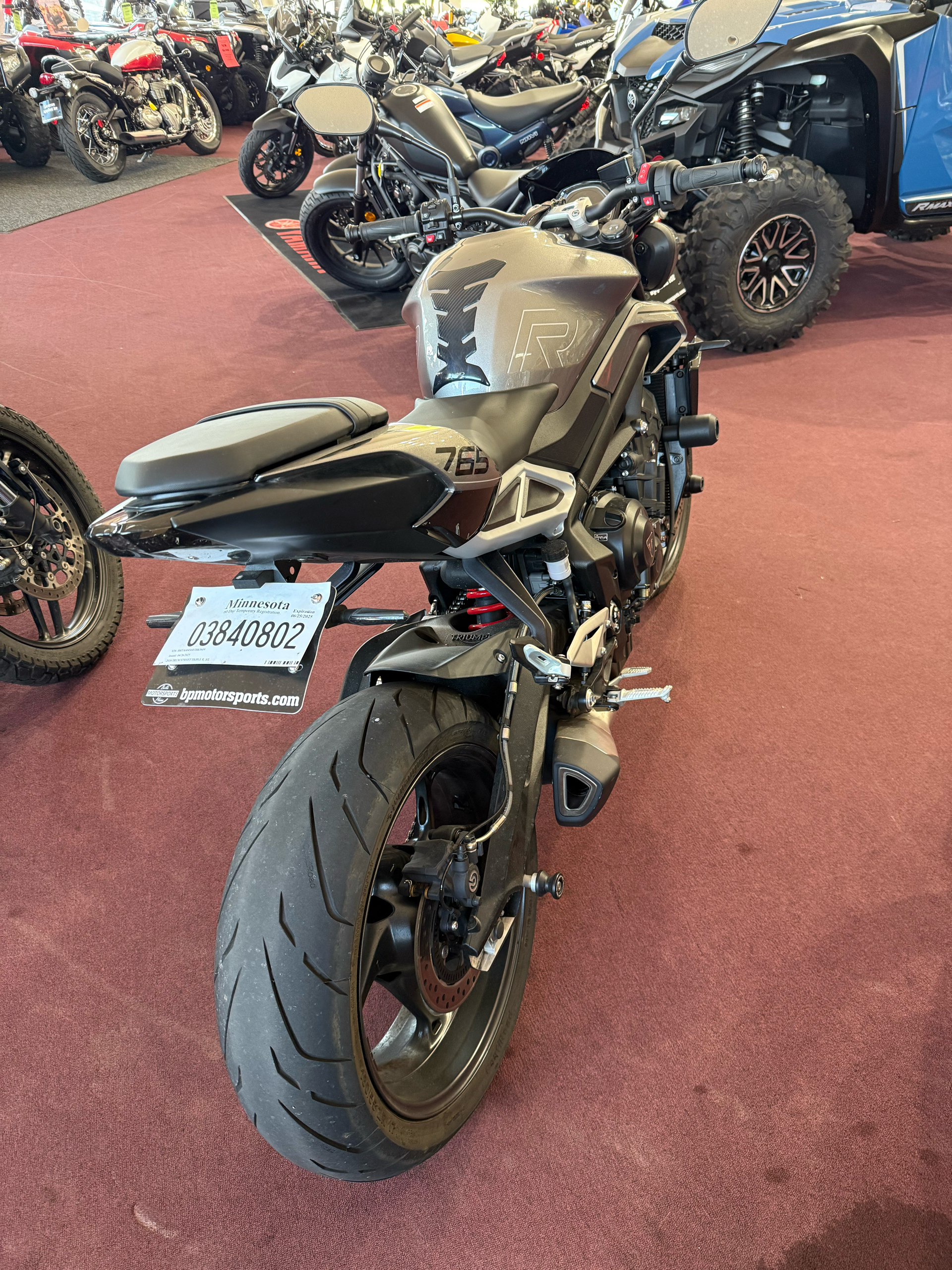 2024 Triumph Street Triple 765 R in Belle Plaine, Minnesota - Photo 13