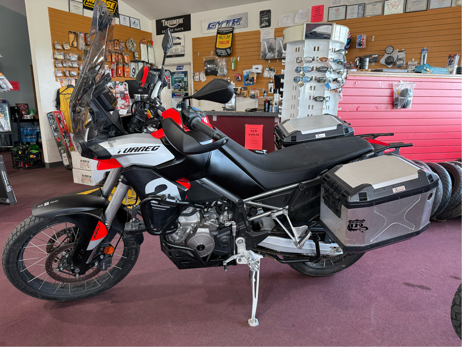 2023 Aprilia Tuareg 660 in Belle Plaine, Minnesota - Photo 7