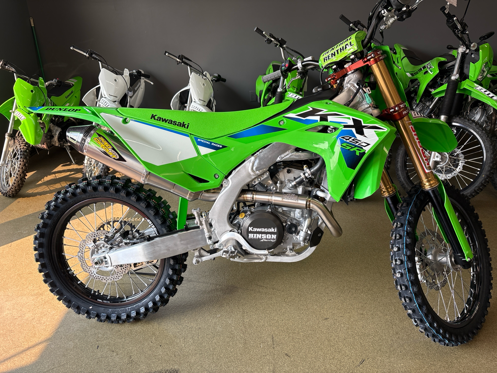 New 2026 Kawasaki KX 450 SR Lime Green | Motorcycles in Longmont