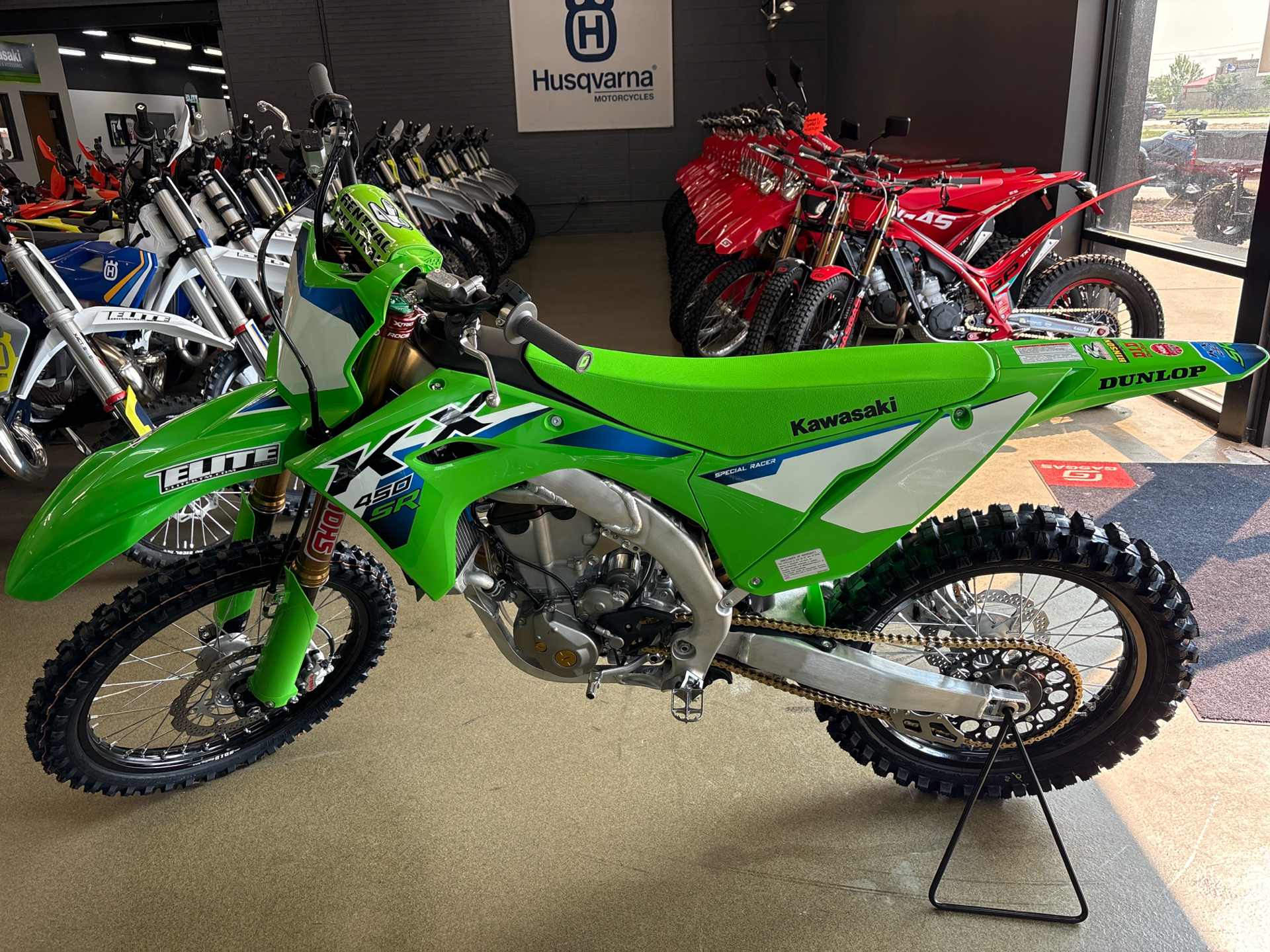New 2026 Kawasaki KX 450 SR Lime Green | Motorcycles in