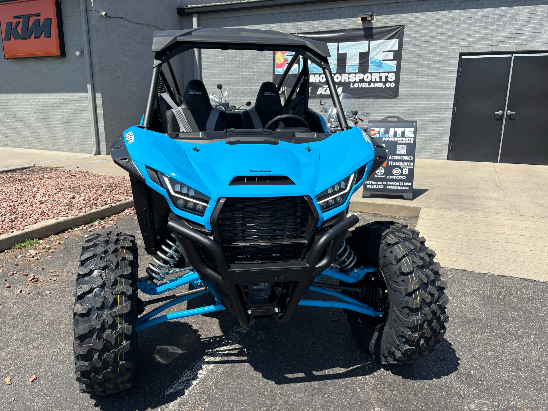 Ｋ New 2026 Kawasaki Teryx KRX 1000 eS Sky Blue / Super Black