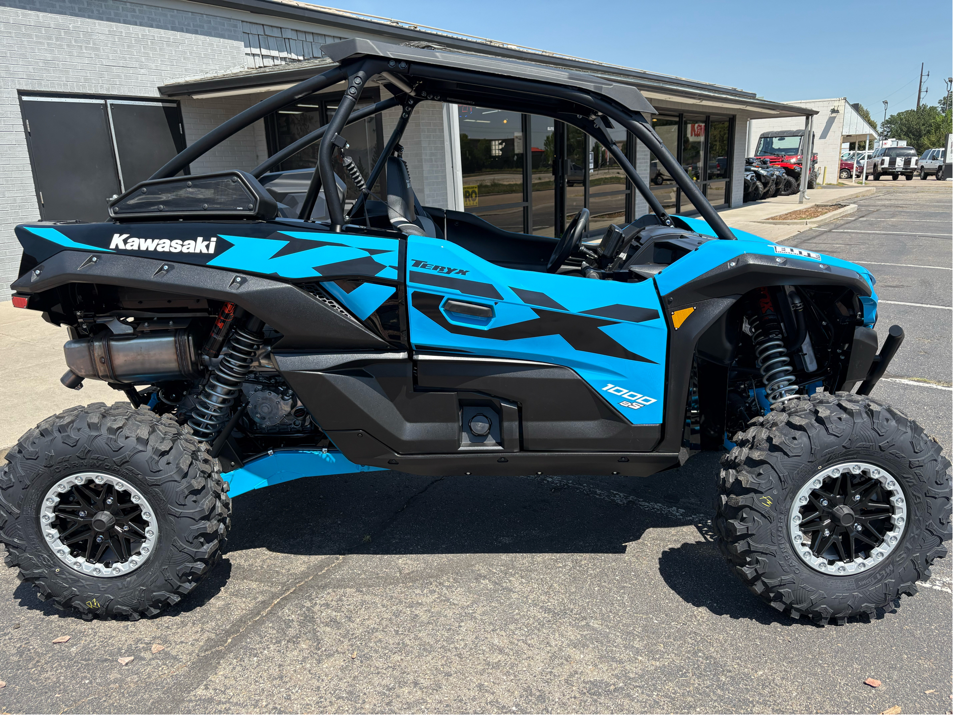New 2026 Kawasaki Teryx KRX 1000 eS Sky Blue / Super Black