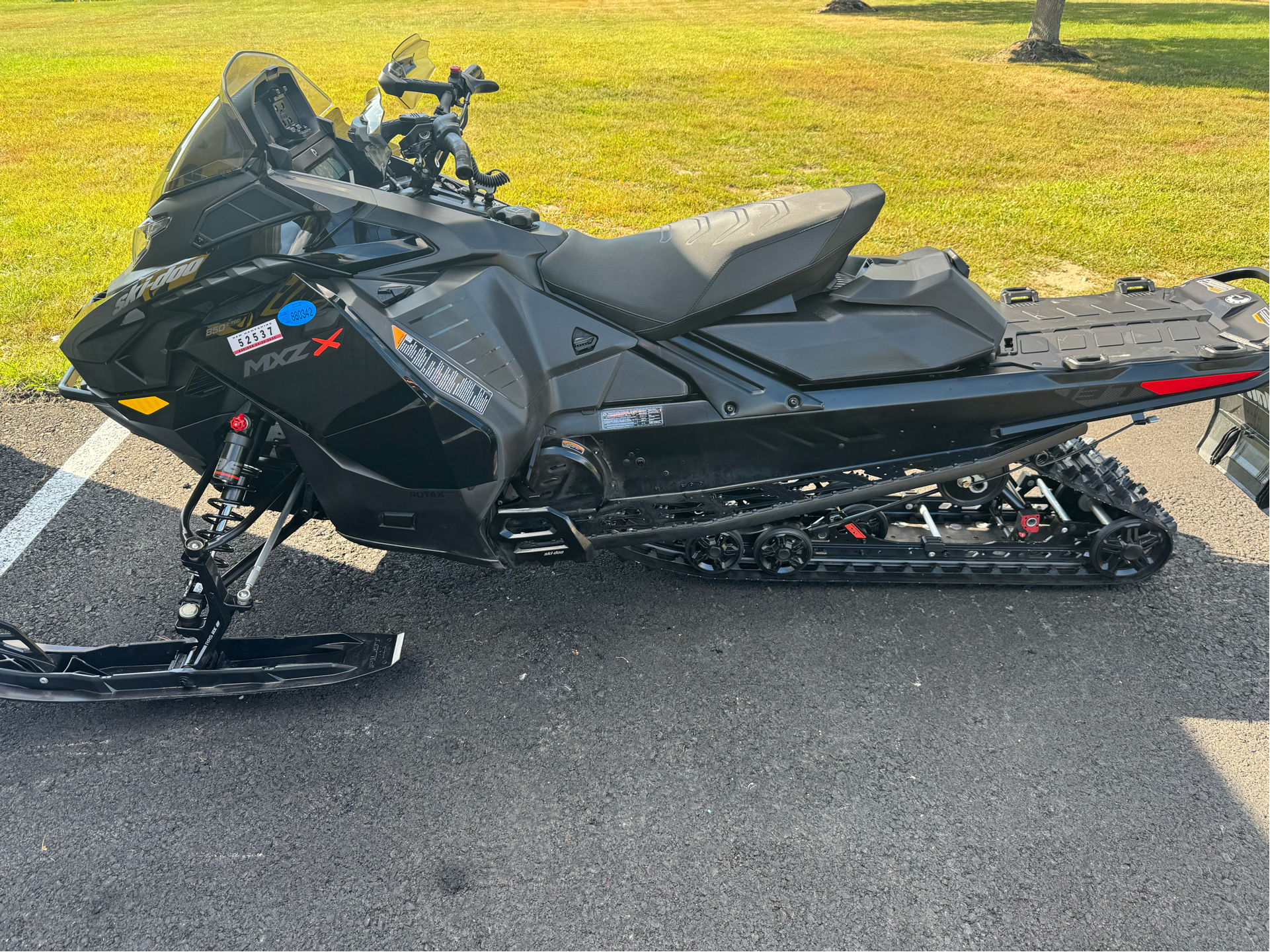 Used 2025 Ski-Doo MXZ X 137 850 E-TEC ES RipSaw 1.25 Snowmobiles