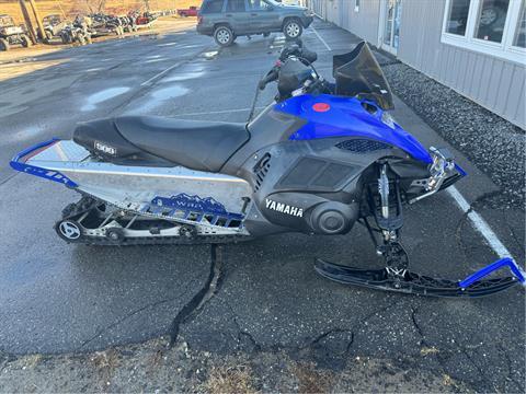 08 YAMAHA FX NYTRO MTX REAR SKID 153 SLIDE RAILS ARMS