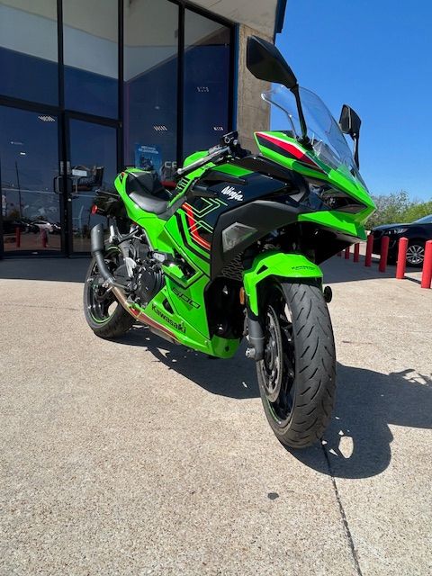 kinber　500TX Used 2024 Kawasaki Ninja 500 KRT Edition SE ABS, Burleson TX