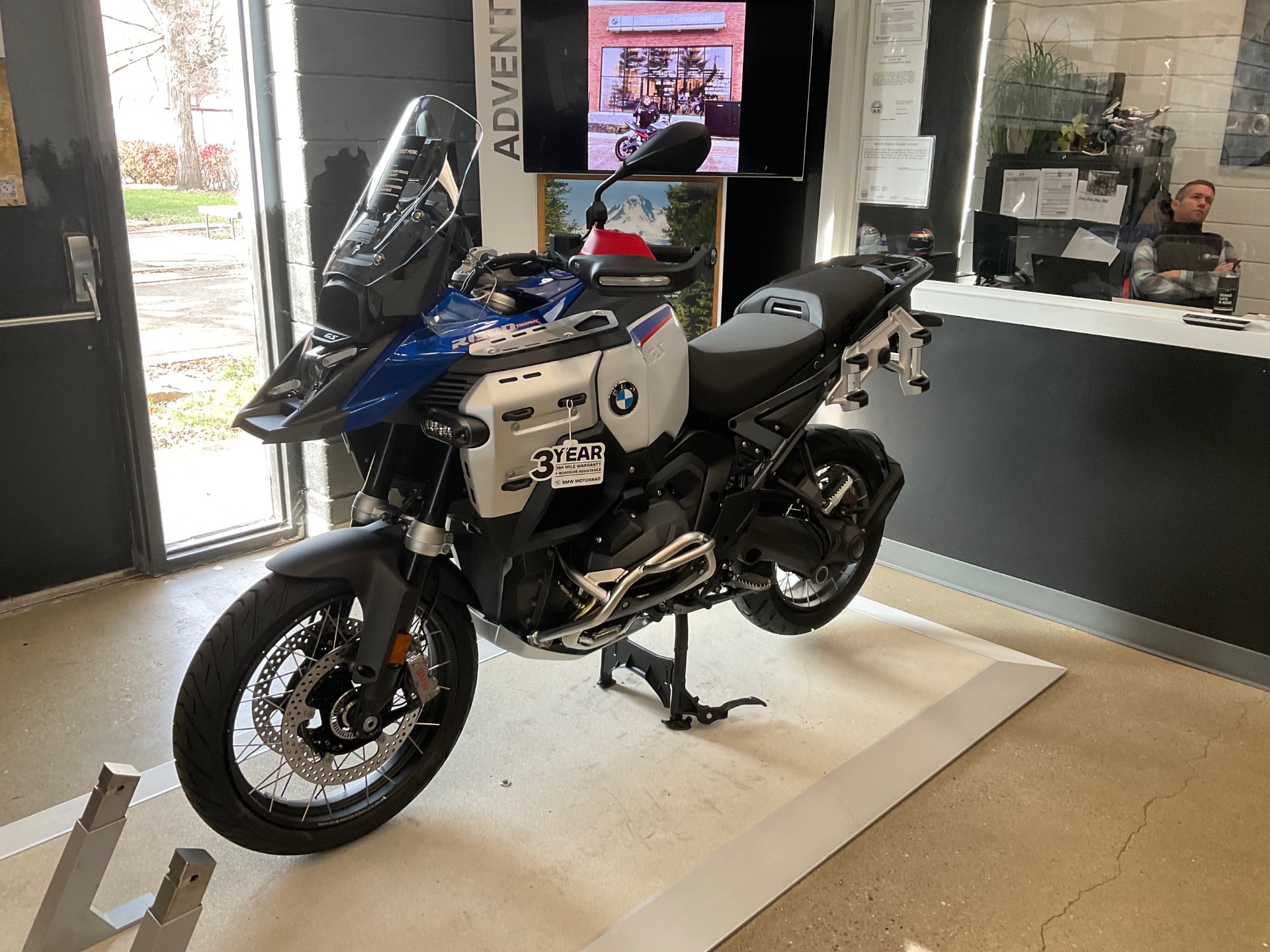 New 2025 BMW R 1300 GS Adventure Style GS Trophy Racing Blue