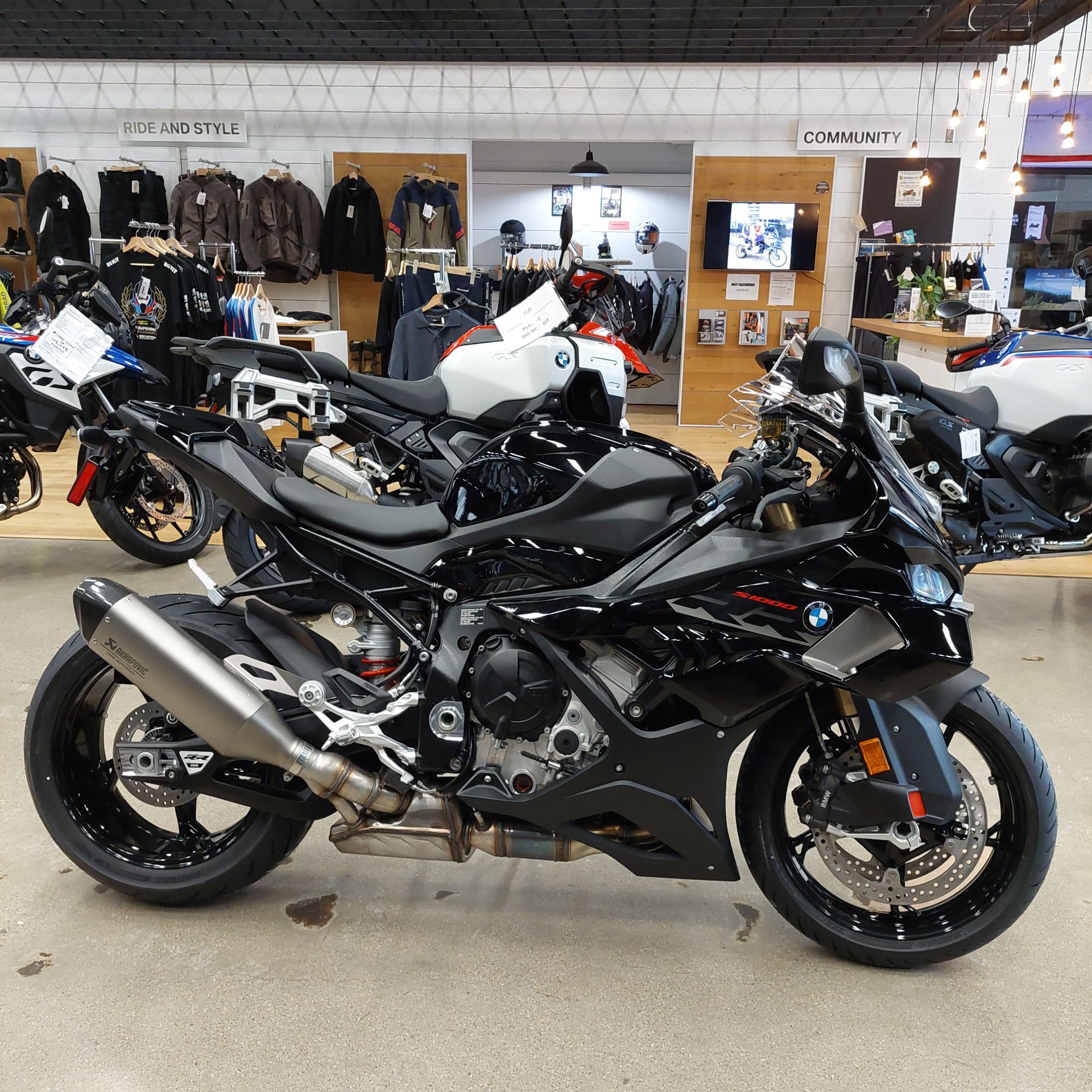 New 2026 BMW S1000RR BLACK STORM METALLIC | Motorcycles in Middletown