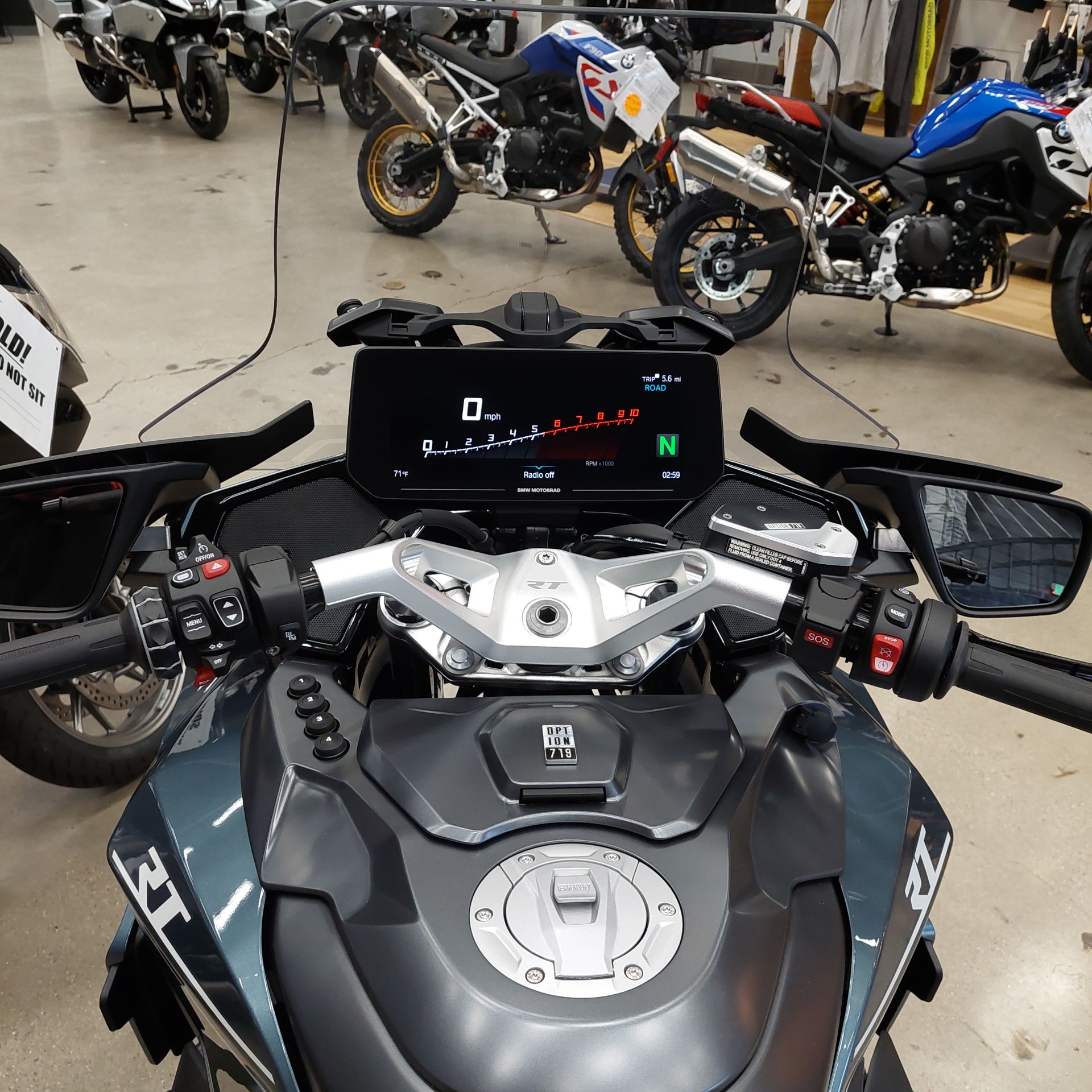 New 2026 BMW R 1300 RT Option 719 Package - Blue Ridge Mountain