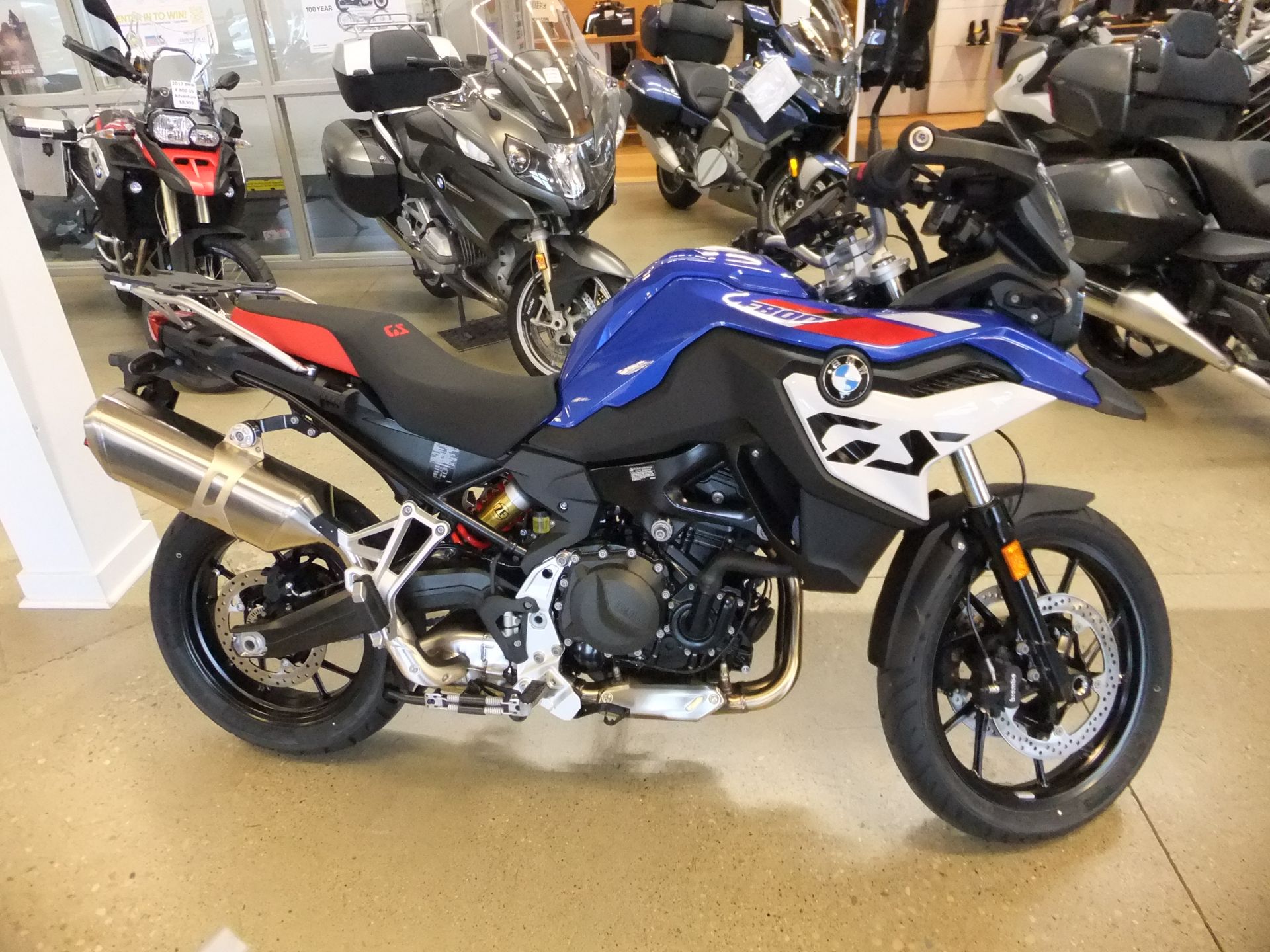 New 2025 BMW F 800 GS Style Sport - Racing Blue Metallic