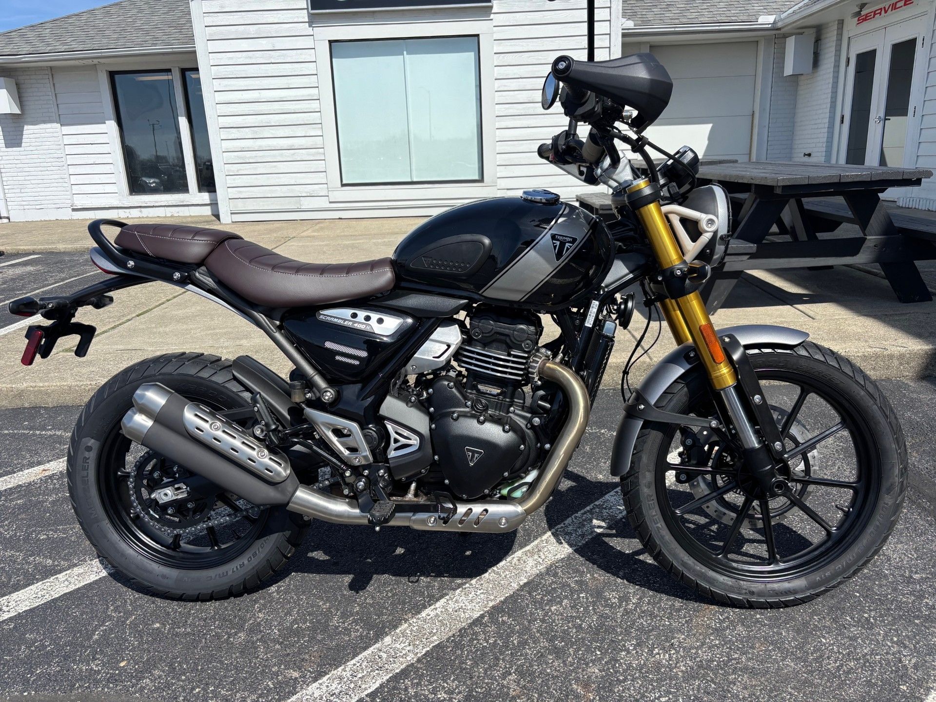 New 2025 Triumph Scrambler 400 X Motorcycles in Columbus, OH