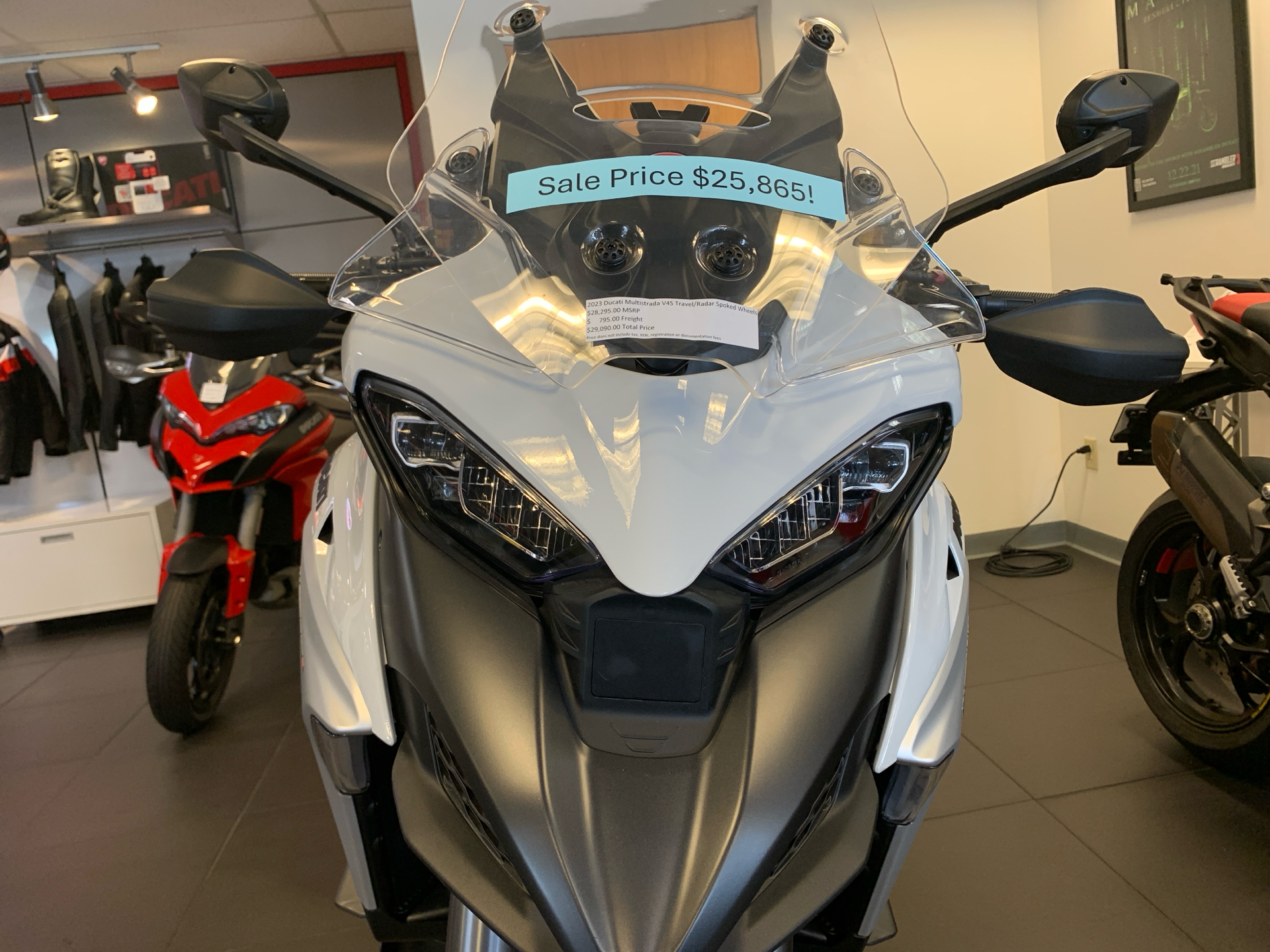 2023 Ducati Multistrada V4 S Travel & Radar Spoked Wheels in Columbus, Ohio - Photo 2