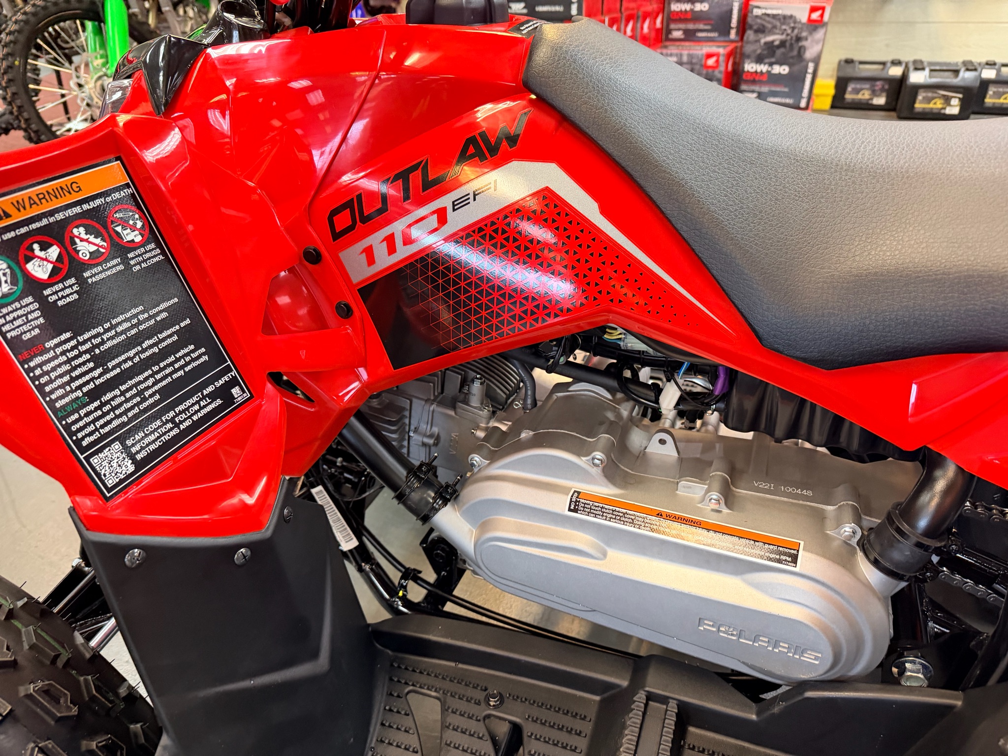 2027 Polaris Outlaw 110 EFI 5