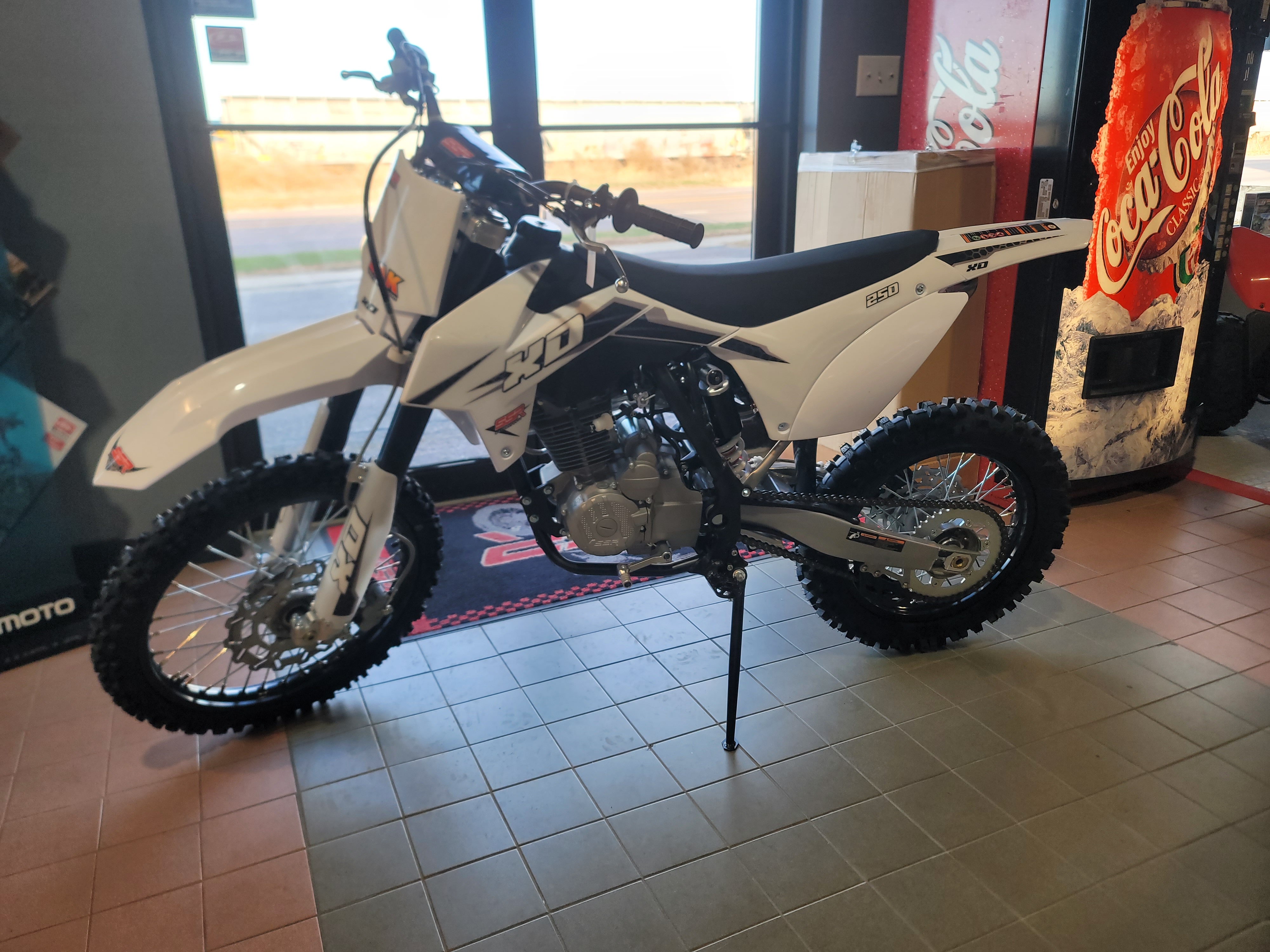 New 2025 SSR Motorsports XD250 White | Motorcycles in Sioux City