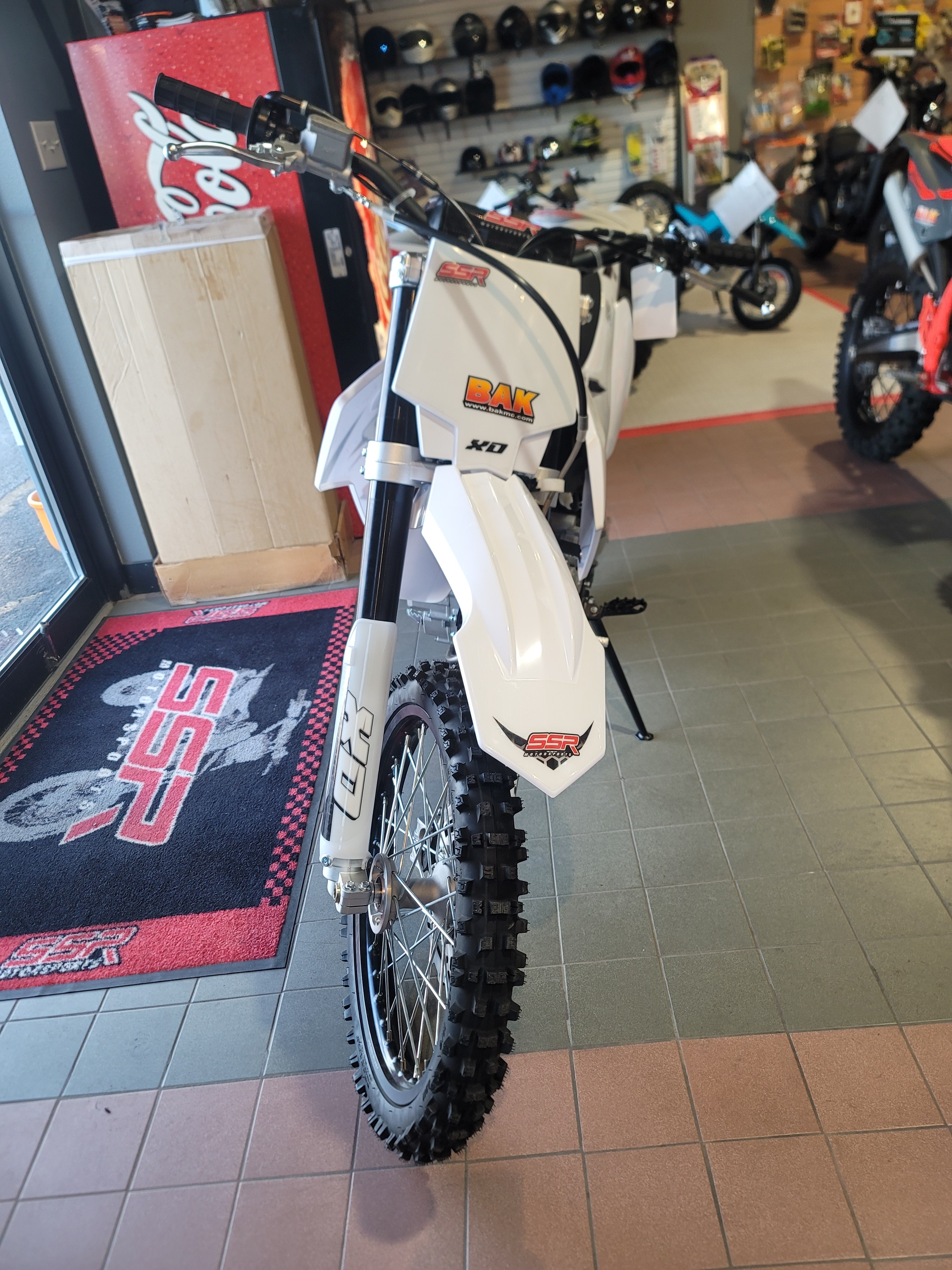 New 2025 SSR Motorsports XD250 White | Motorcycles in Sioux City