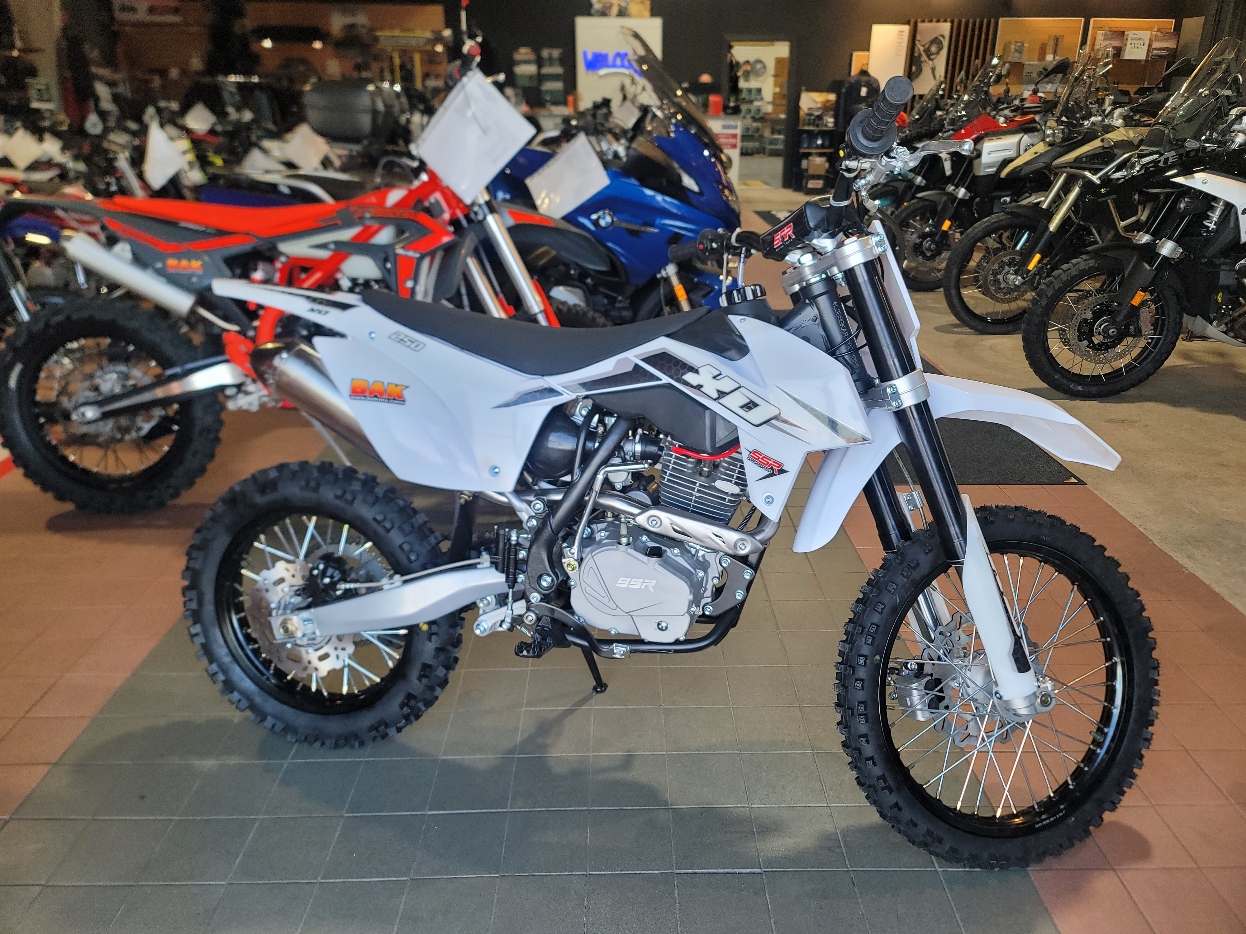 New 2025 SSR Motorsports XD250 White | Motorcycles in Sioux City