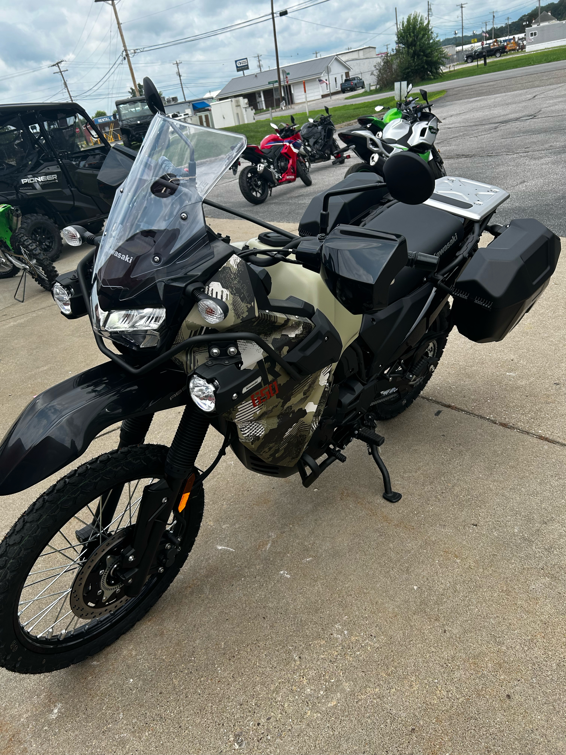 2025 Kawasaki KLR 650 Adventure ABS in Marietta, Ohio - Photo 2