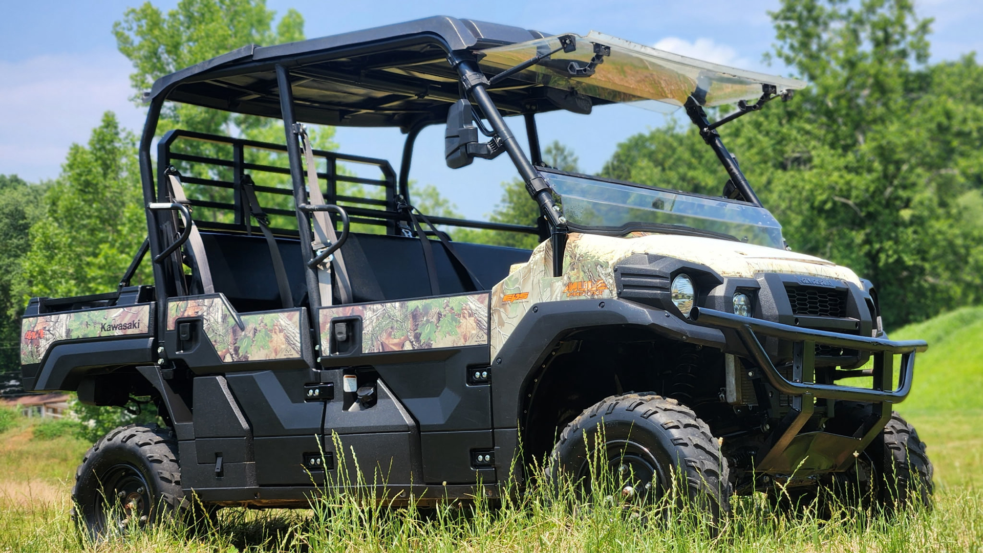 2017 Kawasaki Mule PRO-FXT EPS Camo in Marietta, Ohio - Photo 1