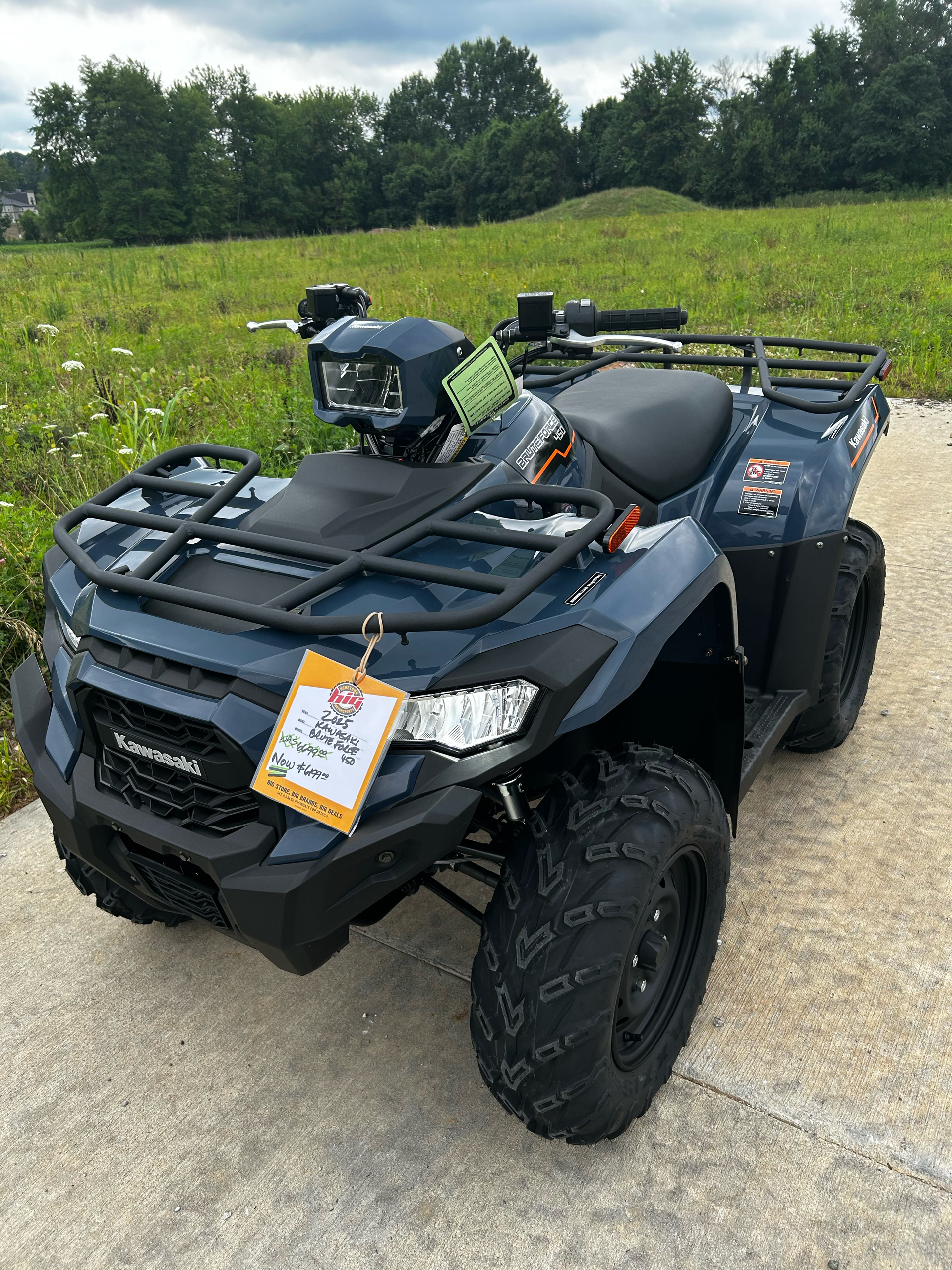 2025 Kawasaki Brute Force 450 4x4 in Marietta, Ohio - Photo 2