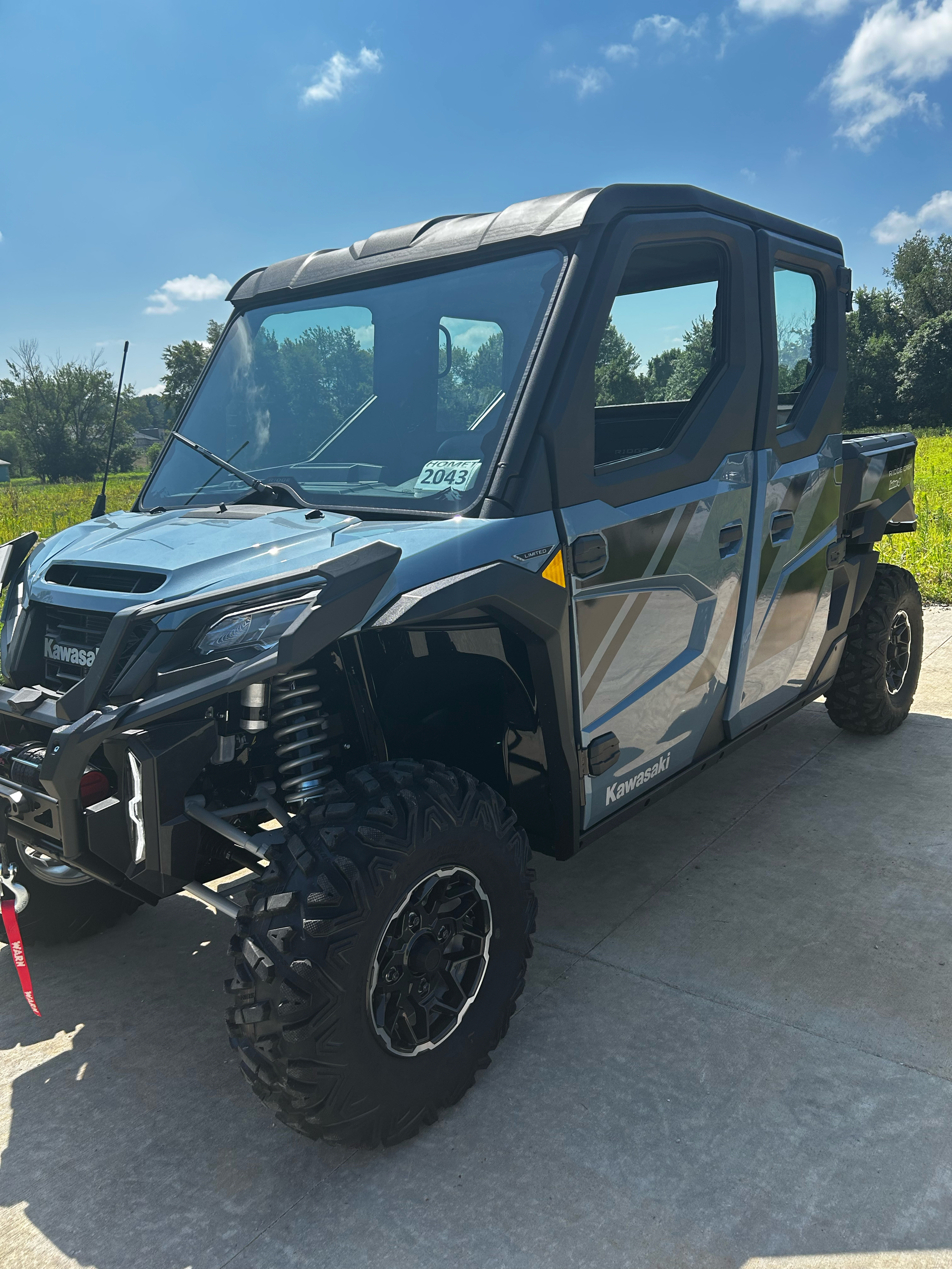 2025 Kawasaki RIDGE XR CREW Limited HVAC in Marietta, Ohio - Photo 2